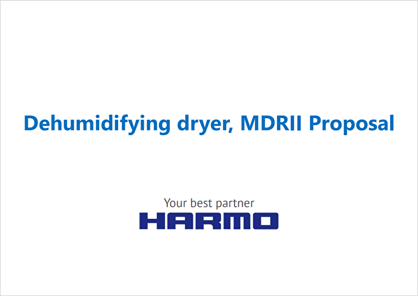 Dehumidifying dryer, MDRII-HARMO